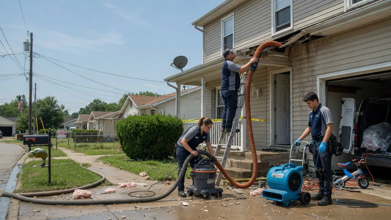 Water Damage Restoration in Monroe, OK near me